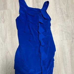 Cute 2 Hip Tank, blue, size 7, small